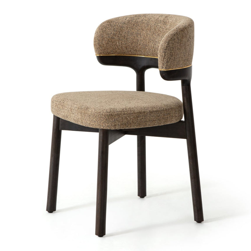 Reštauračná stolička Emma s voliteľným čalúnením a morením