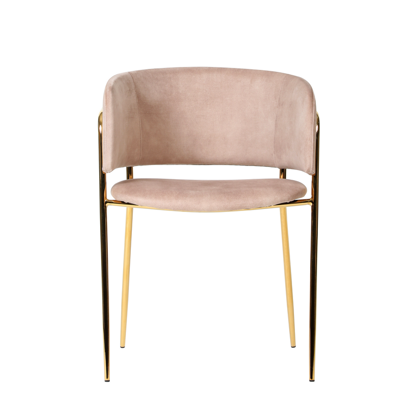 Jedálenská stolička KL Mia vo farbe hľuzovky