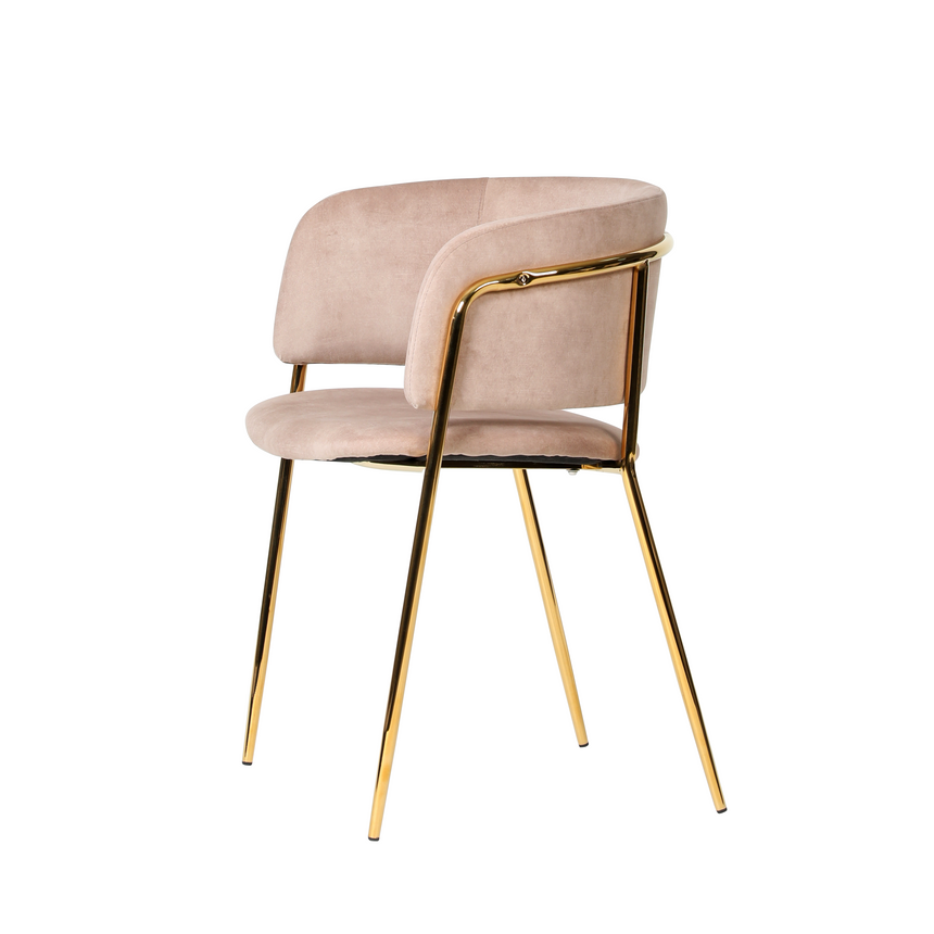 Jedálenská stolička KL Mia vo farbe hľuzovky