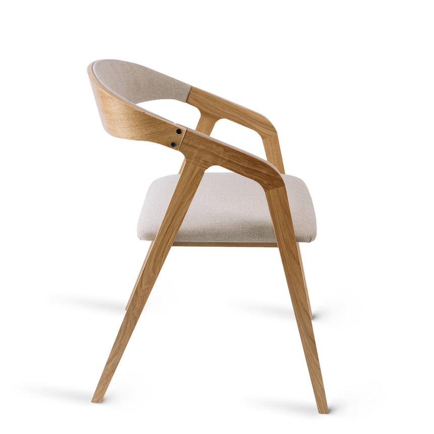 Jedálenská stolička Frame P - s voliteľným čalúnením/morením