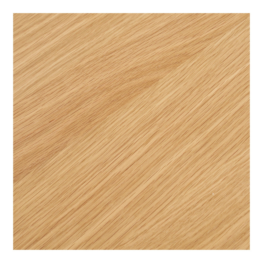 Jedálenský stôl Osaka – Ø140 cm, farba prírodného duba