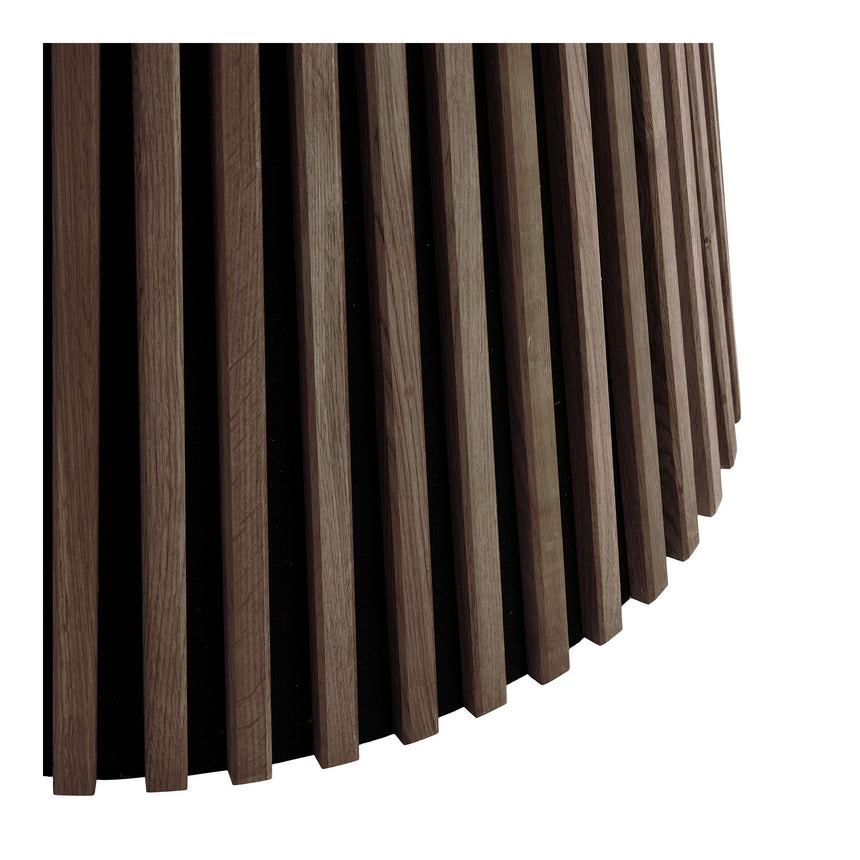 Jedálenský stôl Osaka – Ø140 cm, údený dub