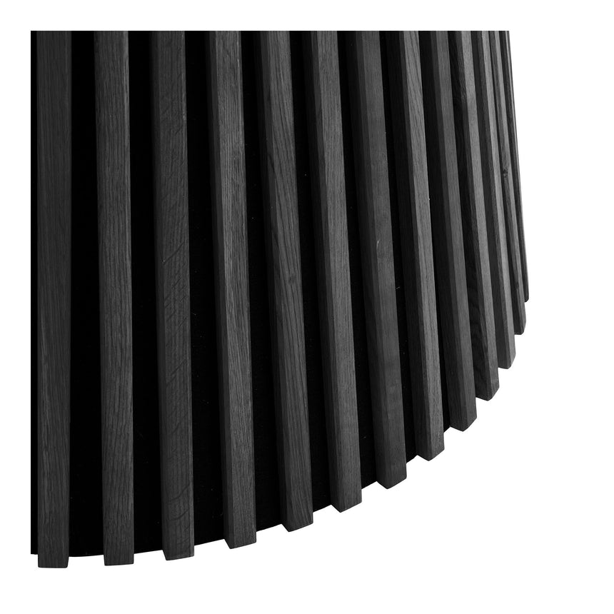 Jedálenský stôl Osaka – Ø140 cm, čierny