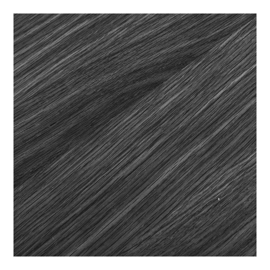 Jedálenský stôl Osaka – Ø140 cm, čierny