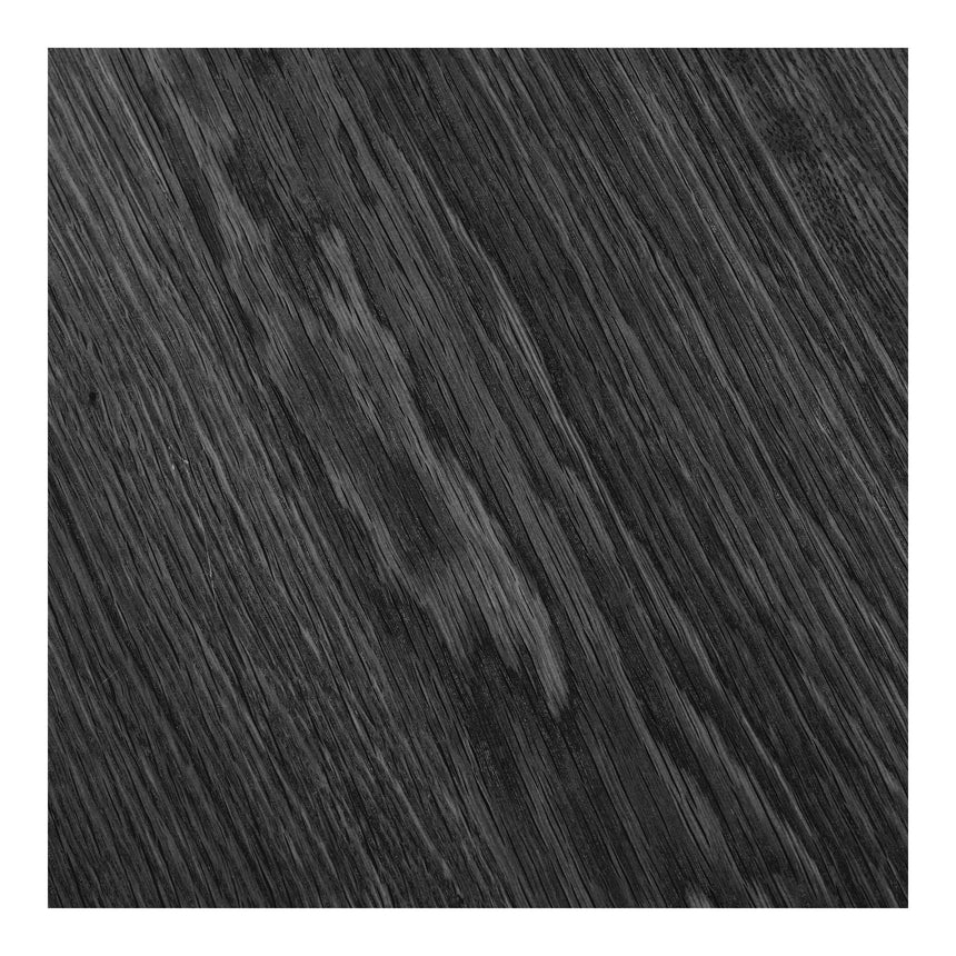 Jedálenský stôl Osaka – Ø120 cm, čierny