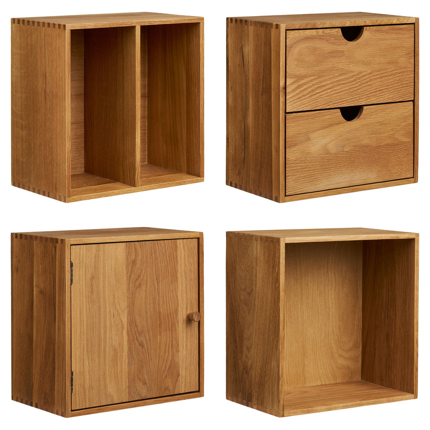 Nástenné police Townsville, sada 4 kusov