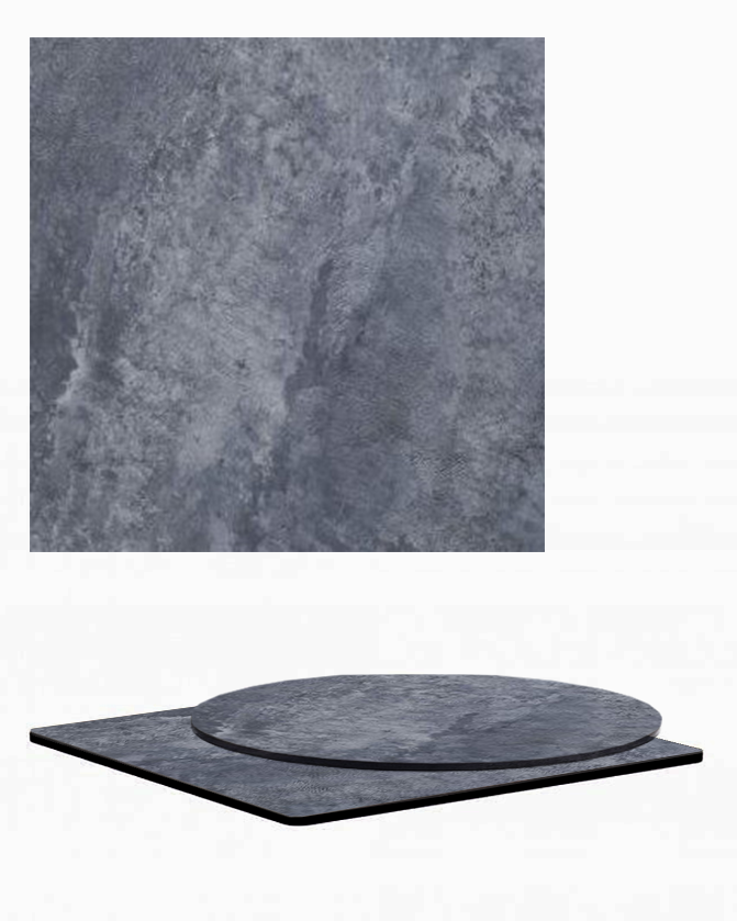 PA Betón HPL/Kompaktná stolová doska, 12 mm