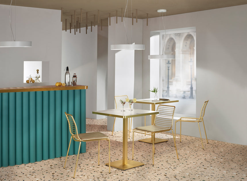 Stolová doska SC 572 z laminátu, efekt carrarského mramoru