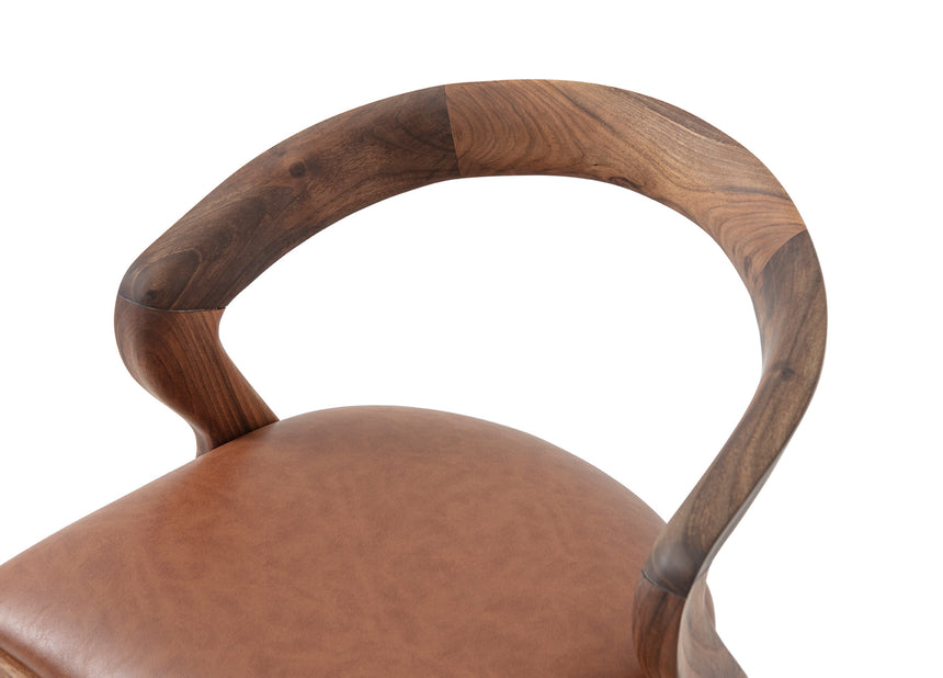 Reštauračná stolička Isla s voliteľným čalúnením a morením