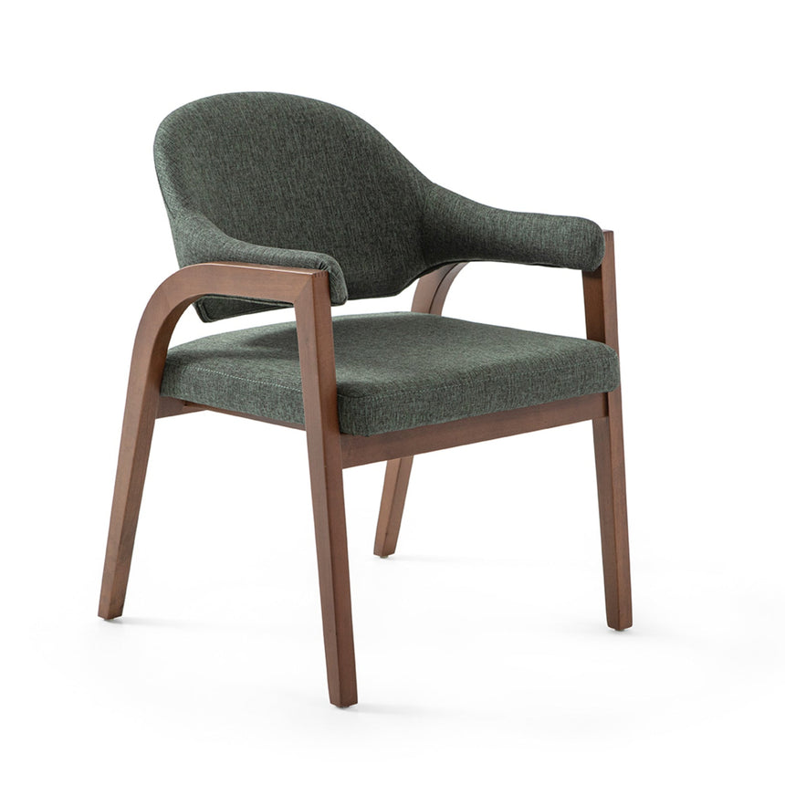 Reštauračná stolička Nizza s voliteľným čalúnením a morením