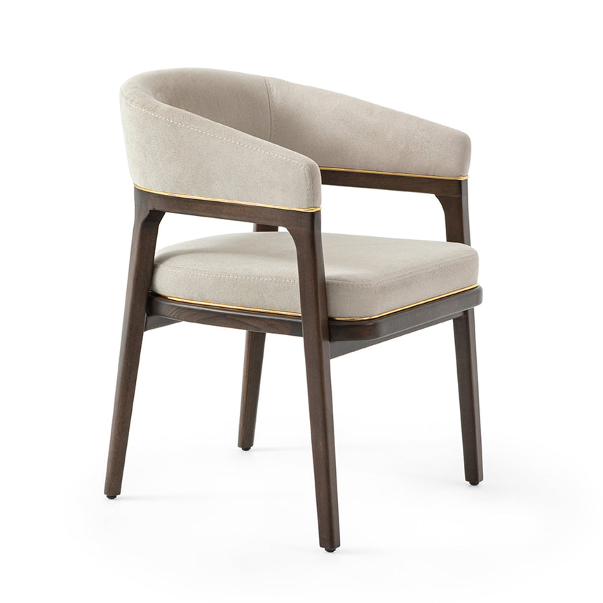 Reštauračná stolička Sophia s voliteľným čalúnením a morením