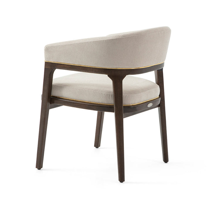 Reštauračná stolička Sophia s voliteľným čalúnením a morením