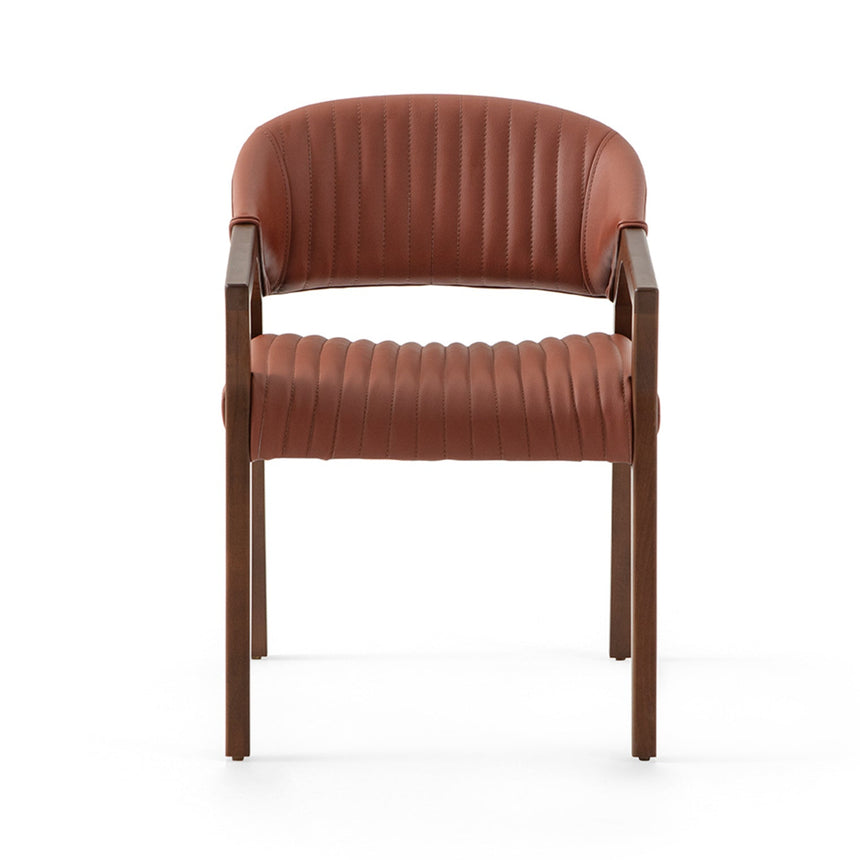 Reštauračná stolička Connor trend s voliteľným čalúnením a morením