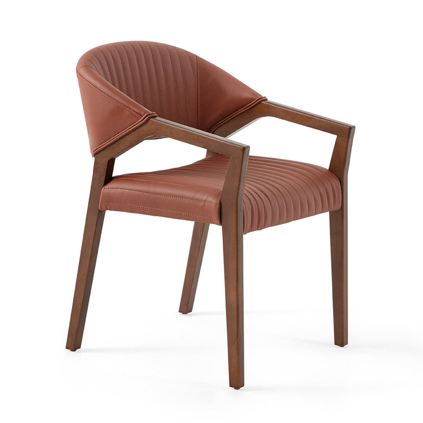 Reštauračná stolička Connor trend s voliteľným čalúnením a morením