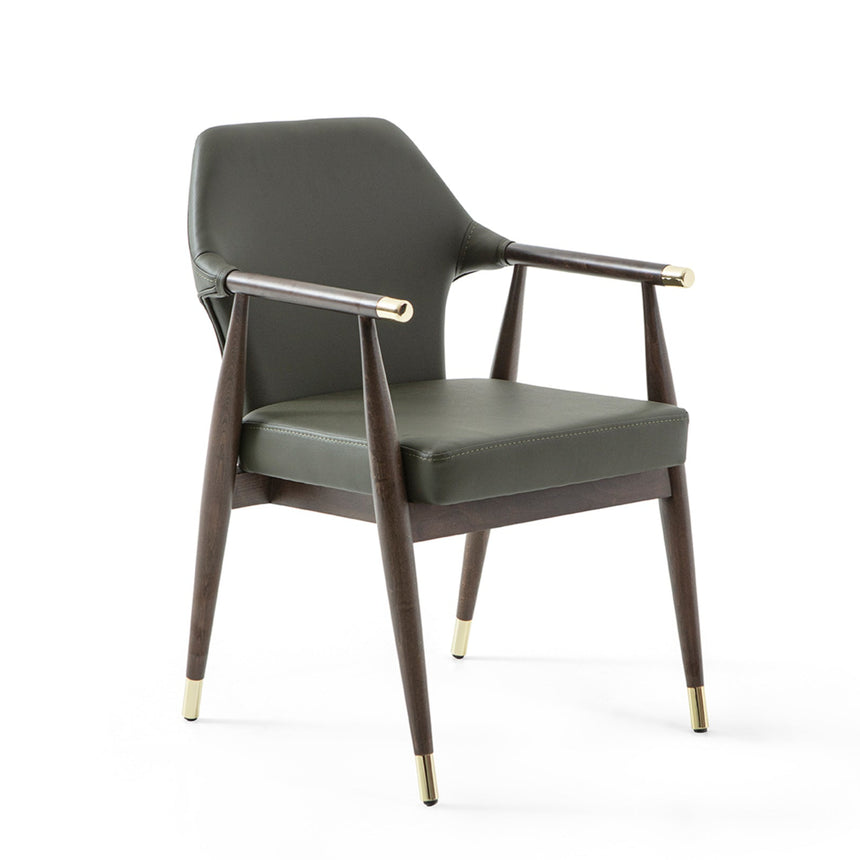 Kalifornská reštauračná stolička s voliteľným čalúnením a morením