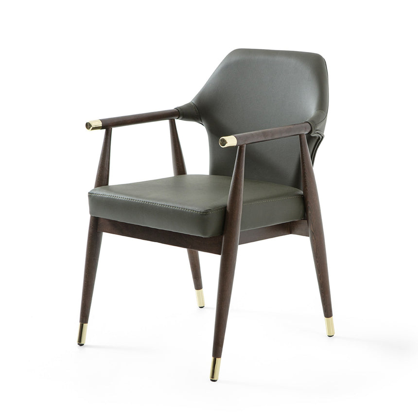 Kalifornská reštauračná stolička s voliteľným čalúnením a morením