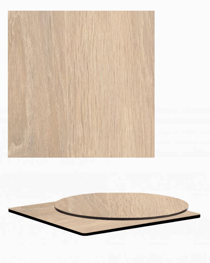 Stolová doska HPL/kompaktná, dub Sonoma PA, 12 mm