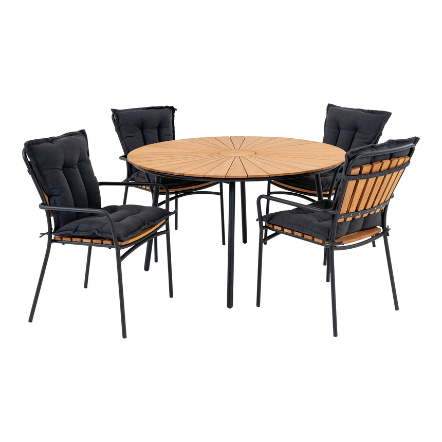 Záhradná jedálenská súprava Cleveland