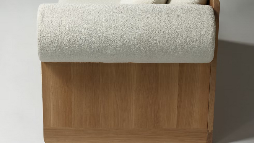 Masívna dubová pohovka Derby