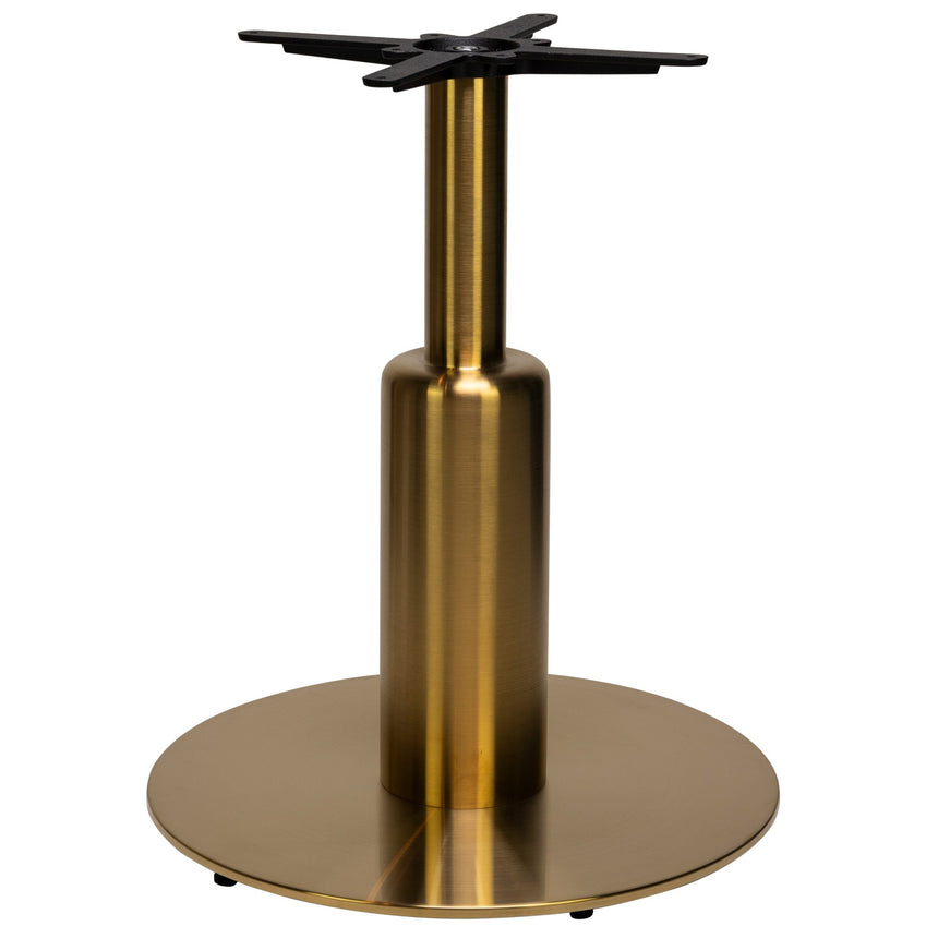 Noha veľkého stola KJ Duco v zlatej farbe