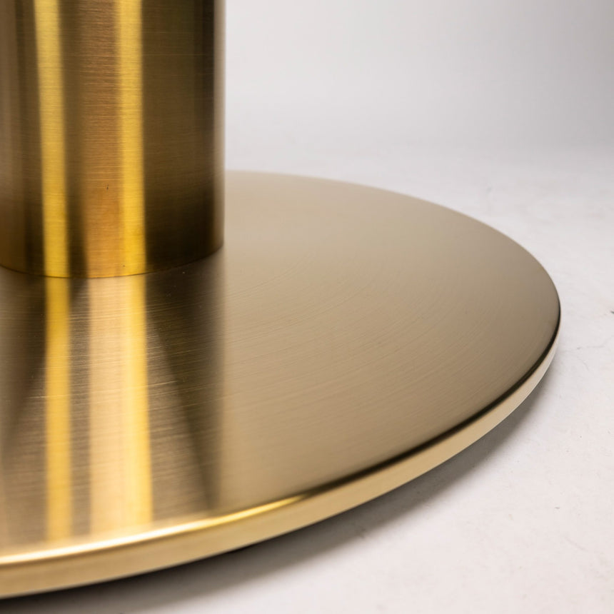 Noha veľkého stola KJ Duco v zlatej farbe