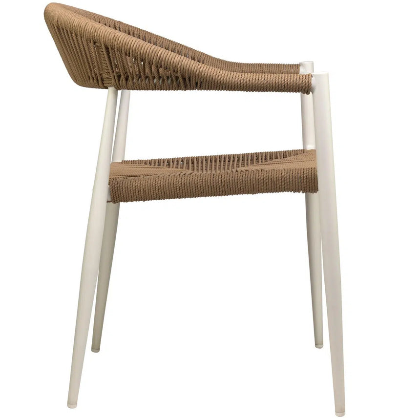 Záhradná stolička Jonah, prírodná farba II.