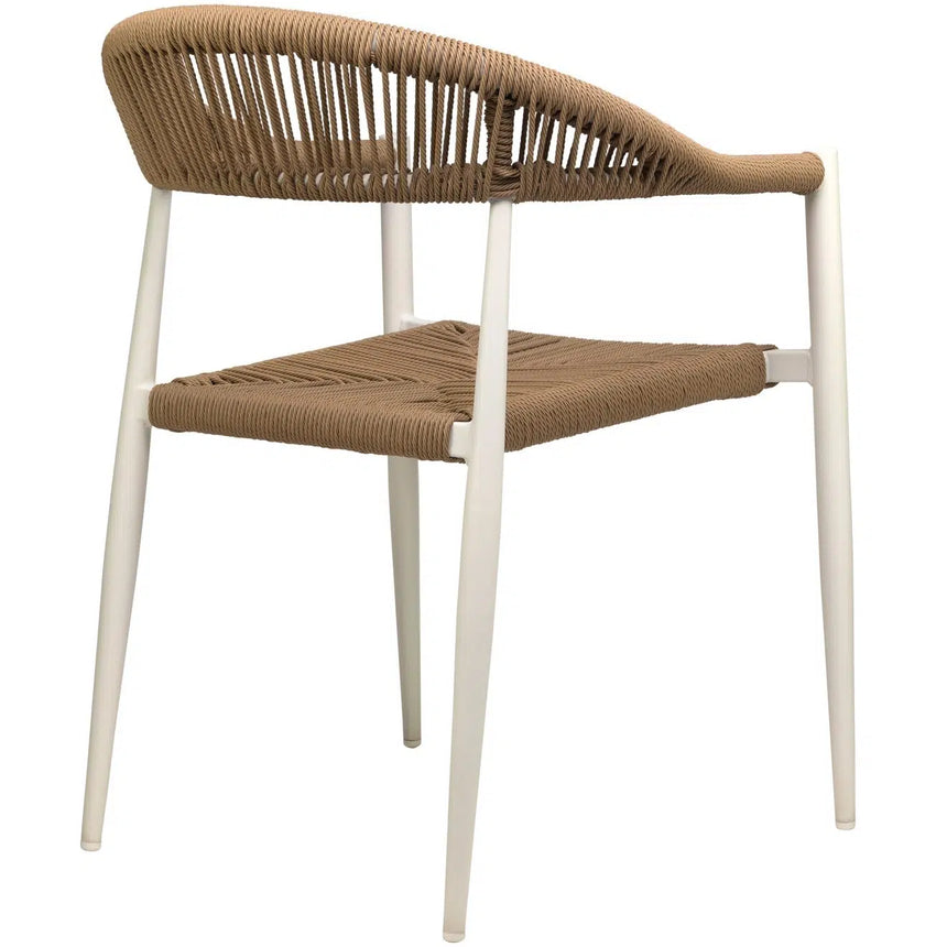 Záhradná stolička Jonah, prírodná farba II.