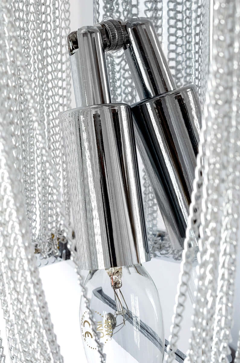 Nástenná lampa Atlanta Wall 2 – hliník, oceľ