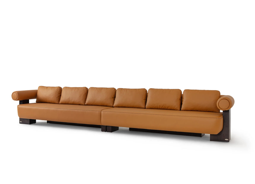 Modulárny systém reštauračných lavíc Hanoi s voliteľným čalúnením