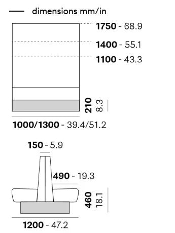 Modulárna reštauračná lavica Pedrali Modus MDB vo výbere farieb