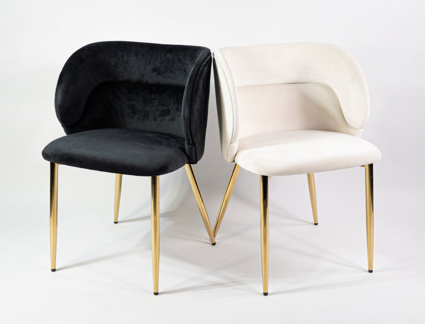 Jedálenská stolička KL Violet Reinforced v čiernej farbe - Showroom Pieces