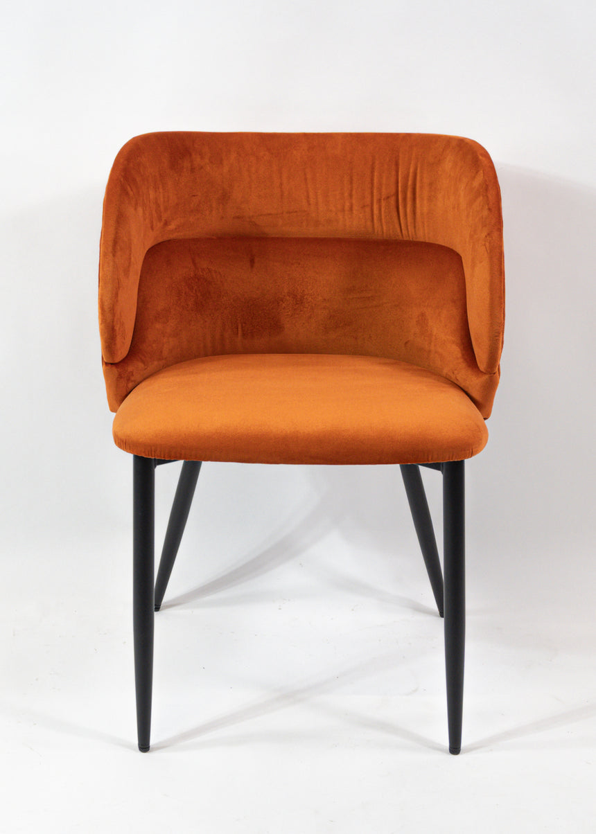 KL Violet spevnená jedálenská stolička – oranžová alebo vo zvolenej farbe, limitovaná edícia