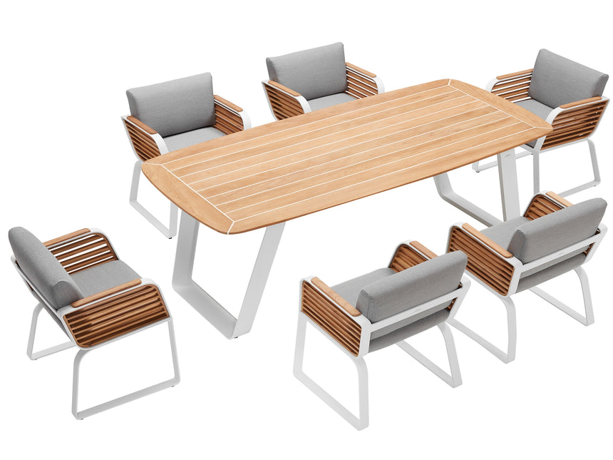 Záhradná jedálenská súprava Higold Wing pre 6 osôb - Jachta s lepidlom