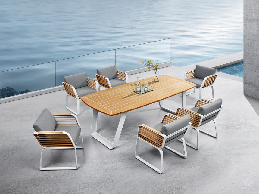 Záhradná jedálenská súprava Higold Wing pre 6 osôb - Jachta s lepidlom