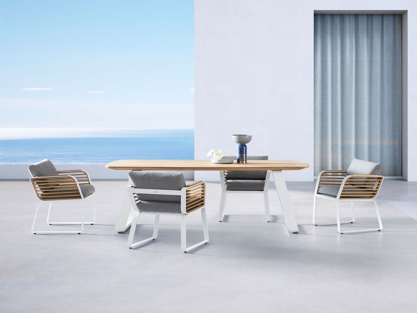 Záhradná jedálenská súprava Higold Wing pre 6 osôb - Jachta s lepidlom