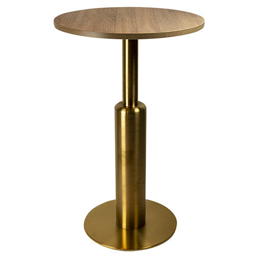 Noha barového stola KJ Duco, zlatá farba