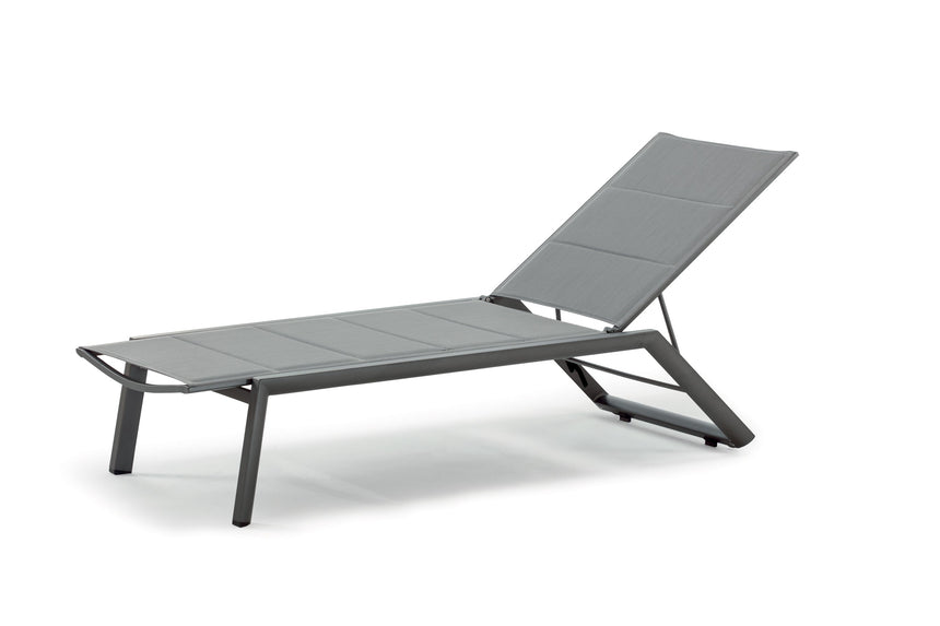 Záhradné ležadlo Grattoni 924 Lux, antracit