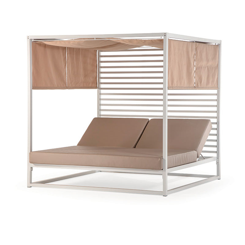 Grattoni Antigua Lux dvojmiestna ležadlová záhradná súprava s baldachýnom