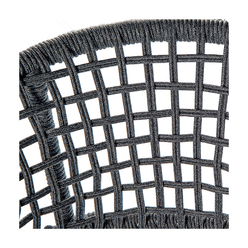 Grattoni záhradná stolička Atol antracitová