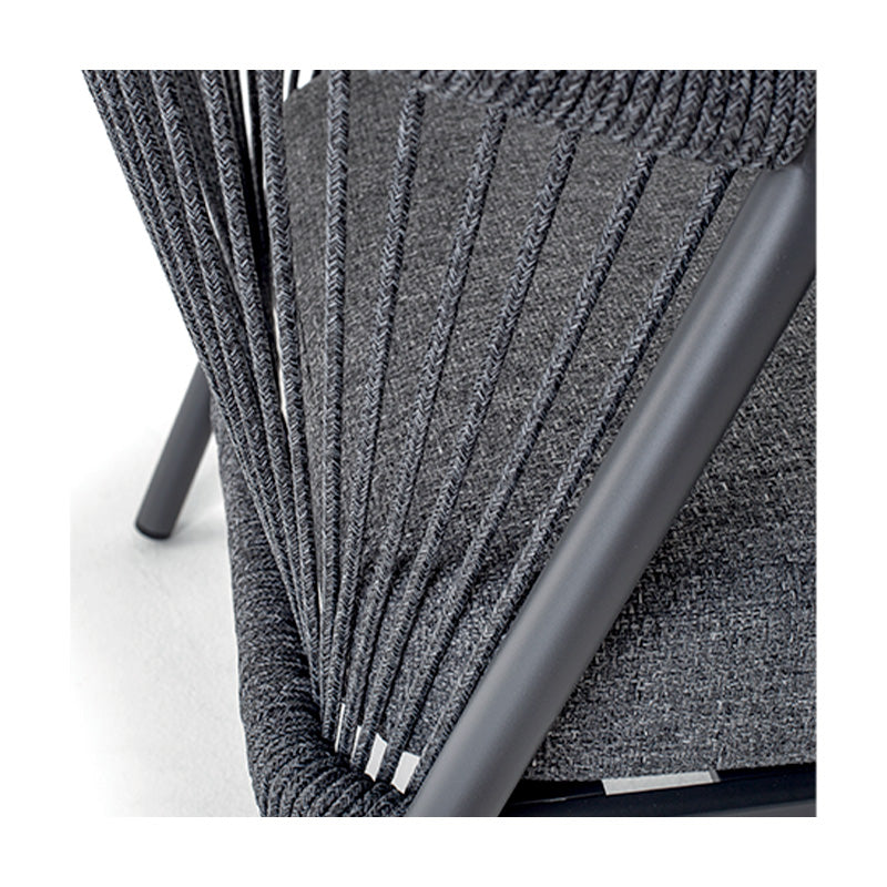 Záhradná súprava Grattoni Cordoba pre 4 osoby, antracitová