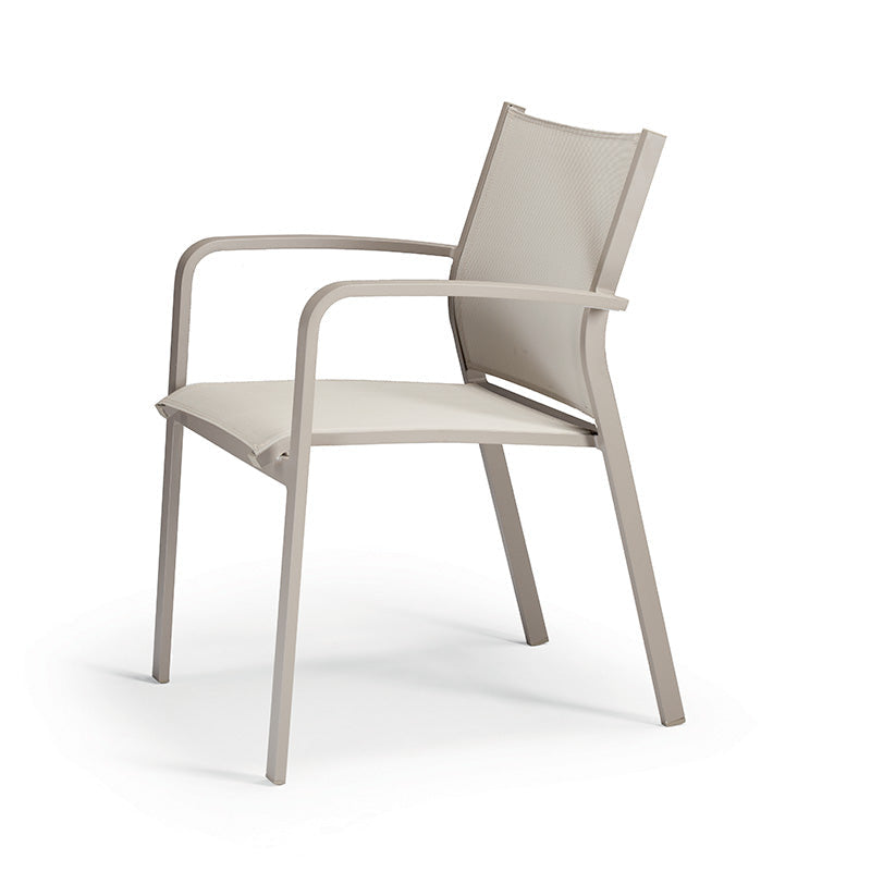 Vonkajšie záhradné kreslo Grattoni 936 taupe