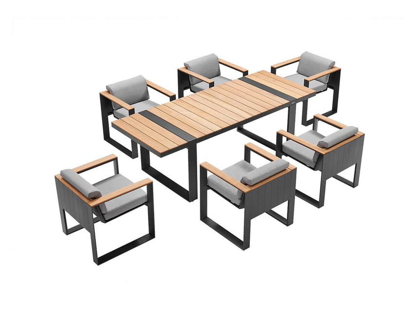 Záhradná jedálenská súprava Higold Cambusa pre 6 osôb