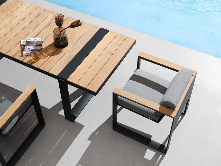 Záhradná jedálenská súprava Higold Cambusa pre 6 osôb