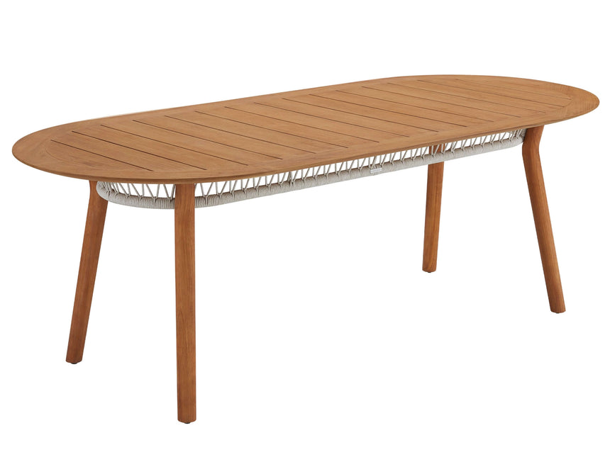 Záhradná jedálenská súprava Higold Vasca pre 6 osôb v koralovej farbe