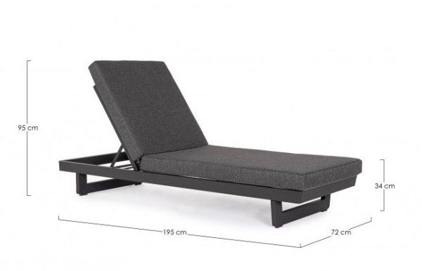 Sada 2 ležadiel Infinity