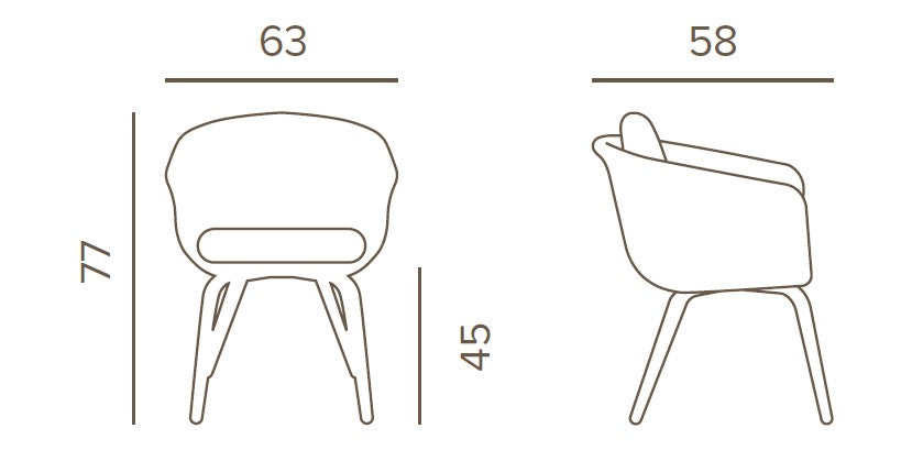 Grattoni Melrose II., záhradná stolička