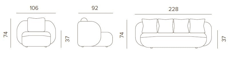 Grattoni Cosy – záhradná terasa pre 5 osôb