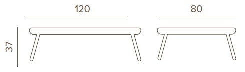 Grattoni Rule teak I. – vonkajšia súprava na terasu