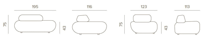 Grattoni Rock – vonkajšia súprava na terasu