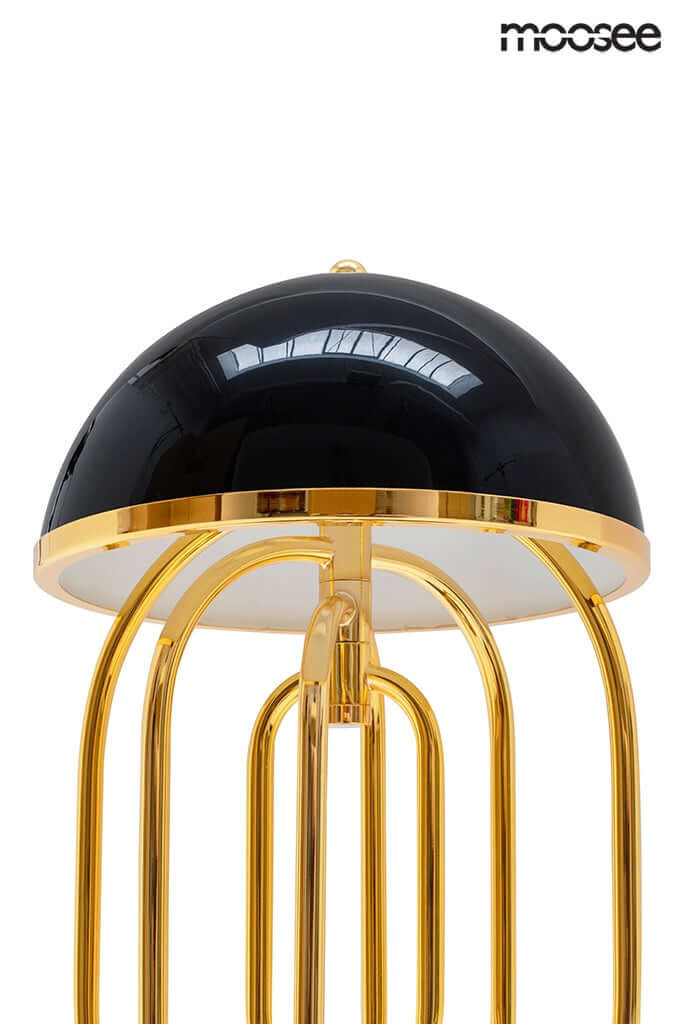 24. Stolová lampa Bottega zlatá / čierna